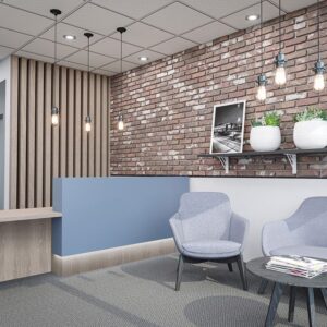 Clarke Rendall Evoke Reception Desk