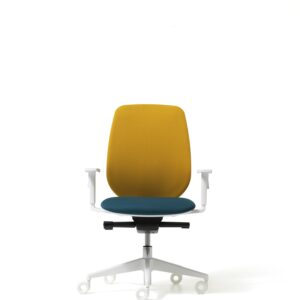 Diemme Skin White Swivel Chair